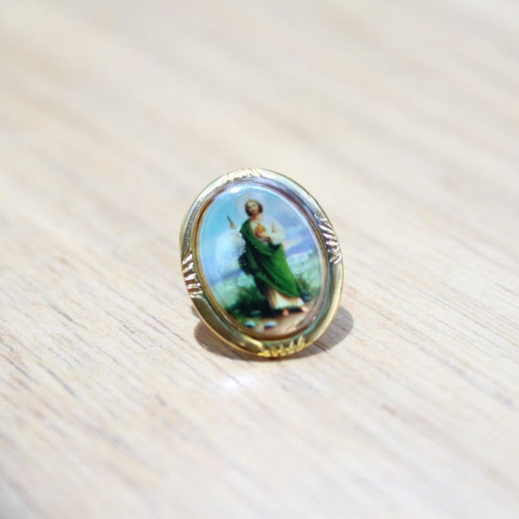 Pin de San Judas Tadeo en Metal